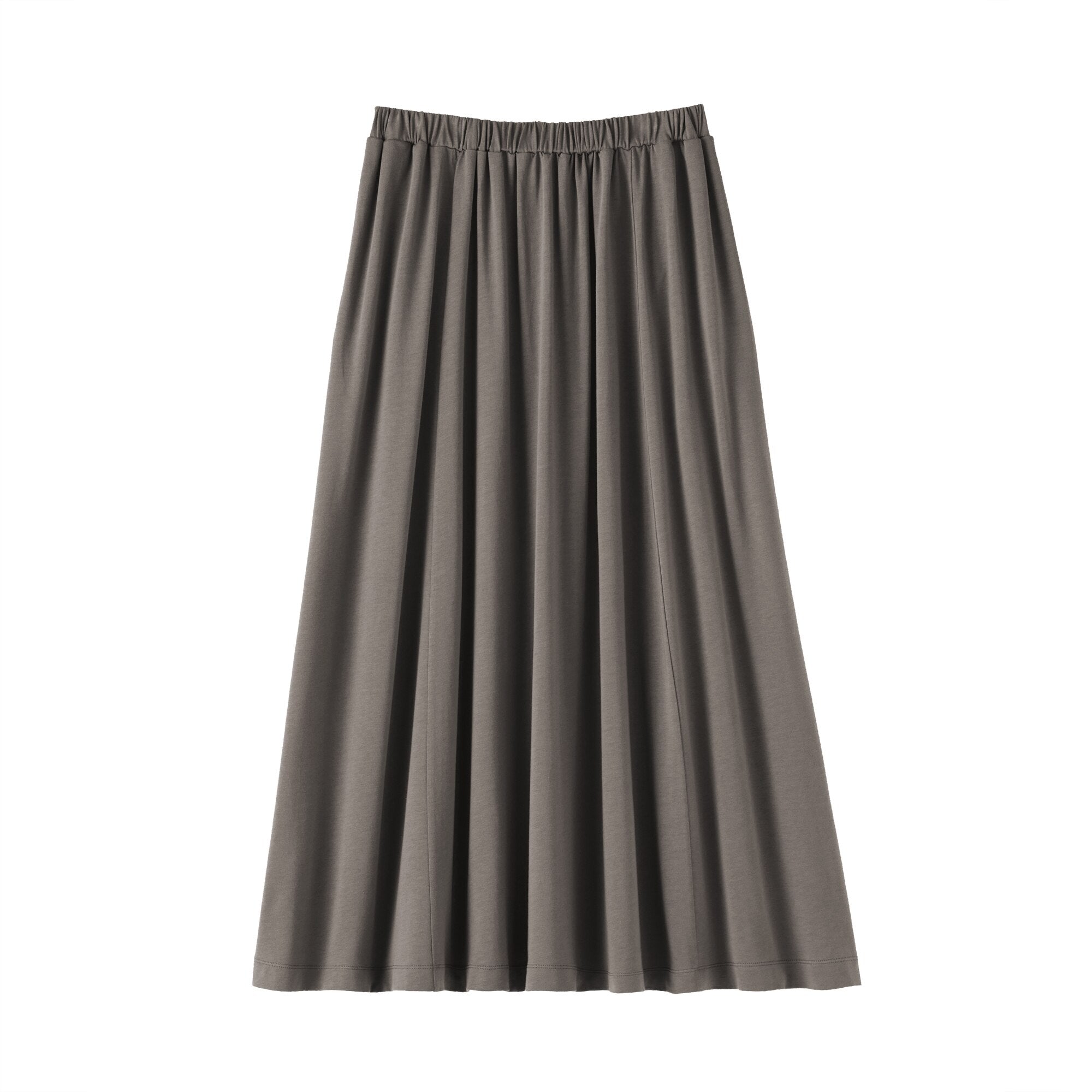 Lyocell Blend Jersey Gathered Skirt