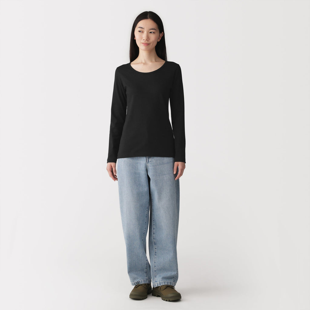 Stretch Rib Crewneck T-Shirt