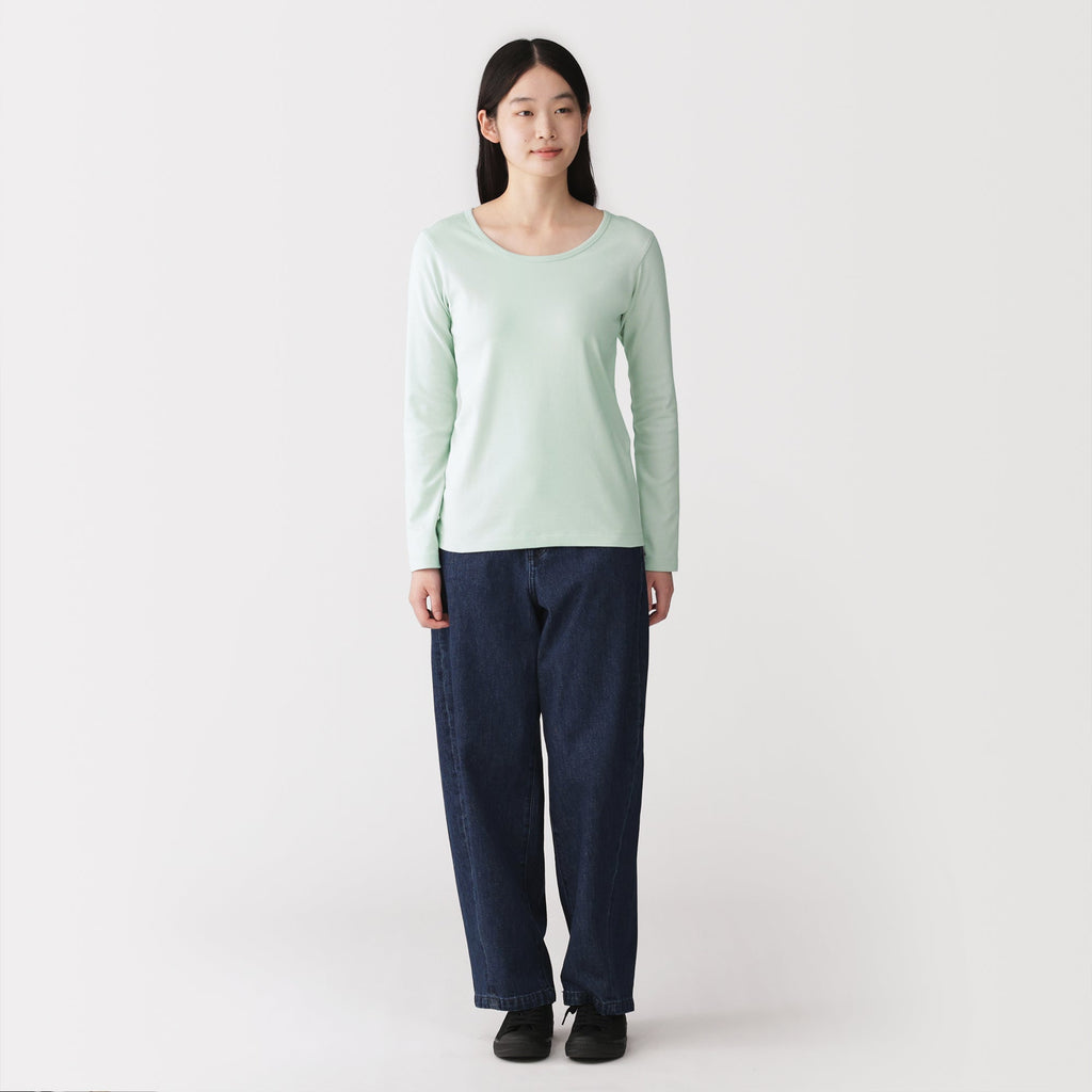 Stretch Rib Crewneck T-Shirt