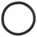Thick Rubber Hair Band Black 1 pc