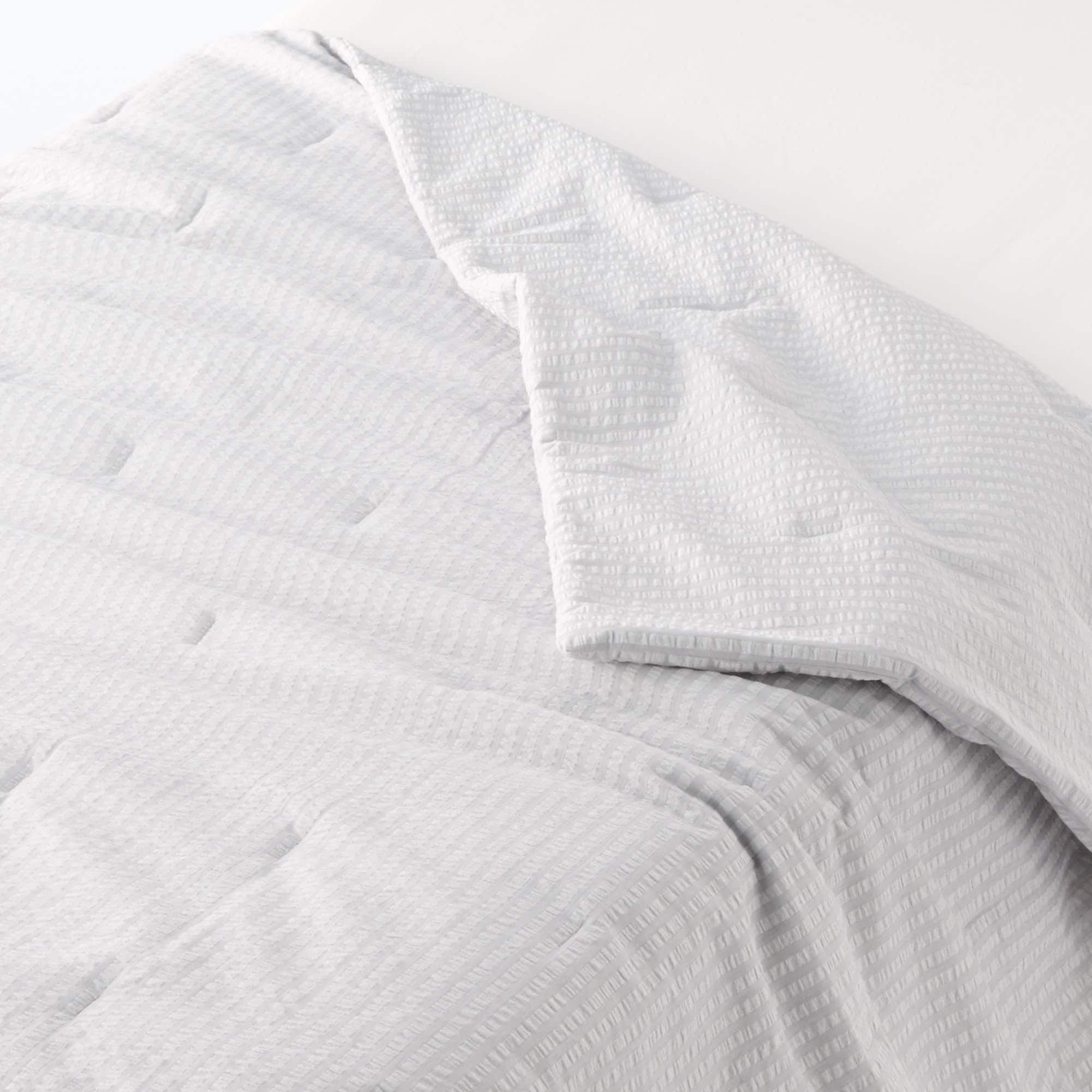 Cotton Seersucker Thin Duvet - Single