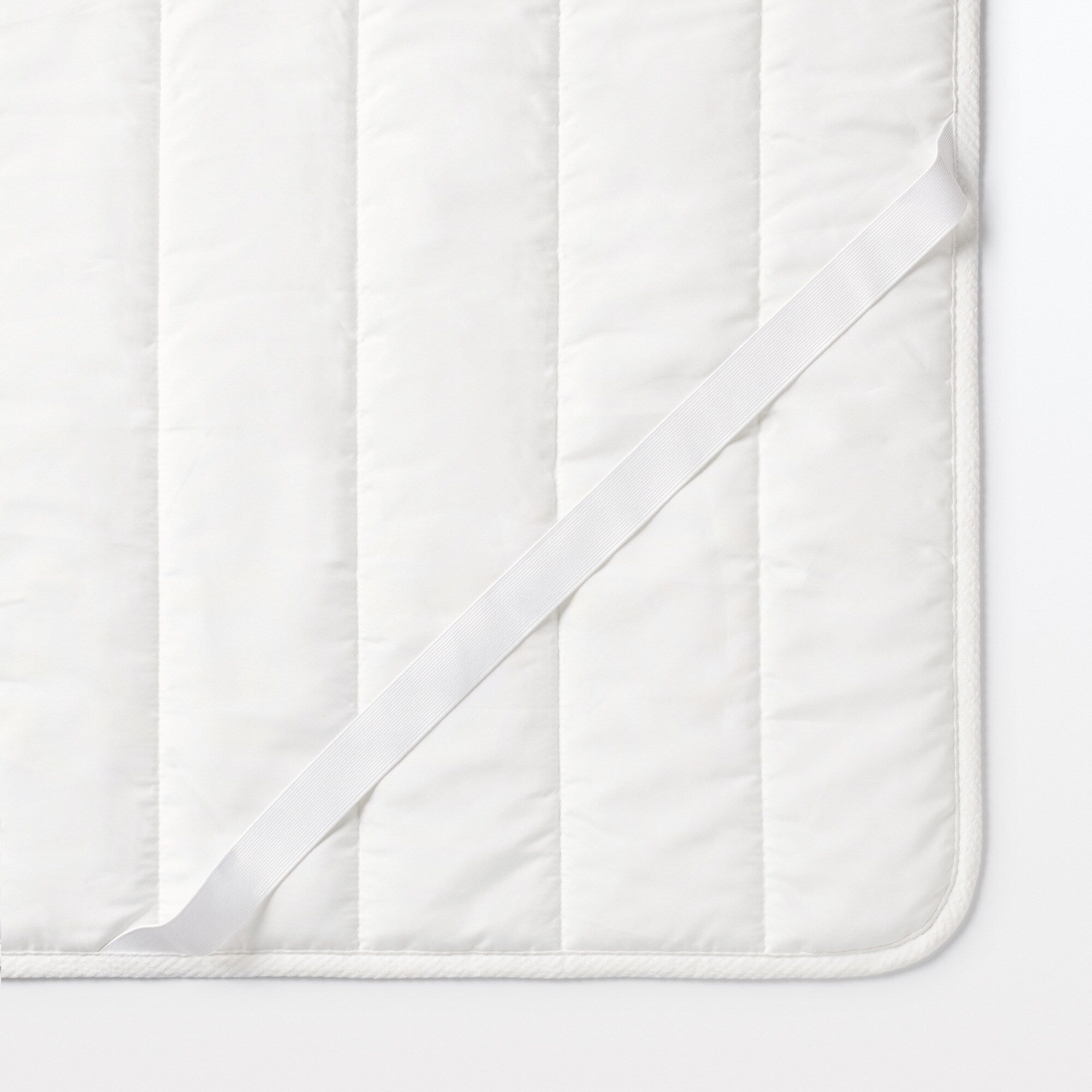 Cotton Seersucker Quilted Pad - Double