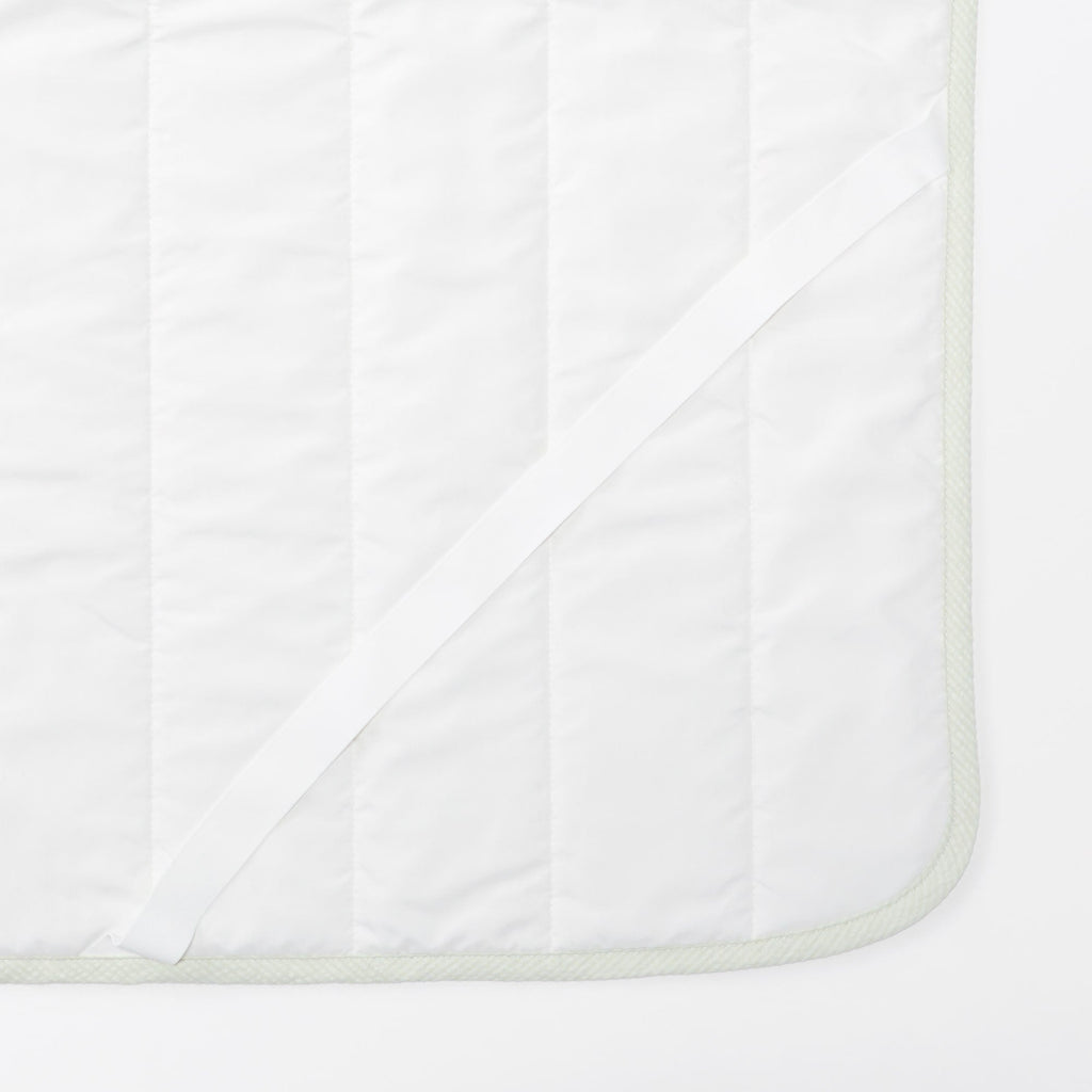 Cotton Seersucker Quilted Pad - Double