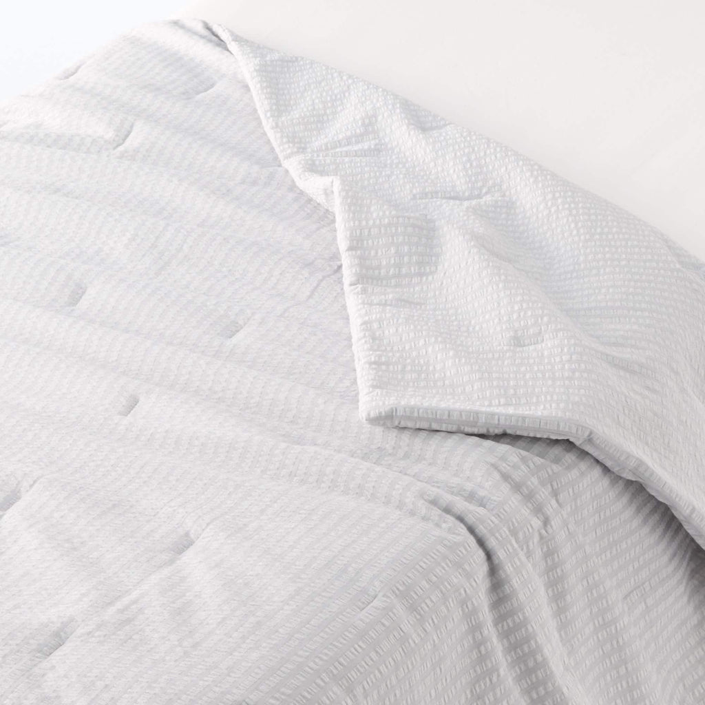 Cotton Seersucker Thin Duvet - Queen