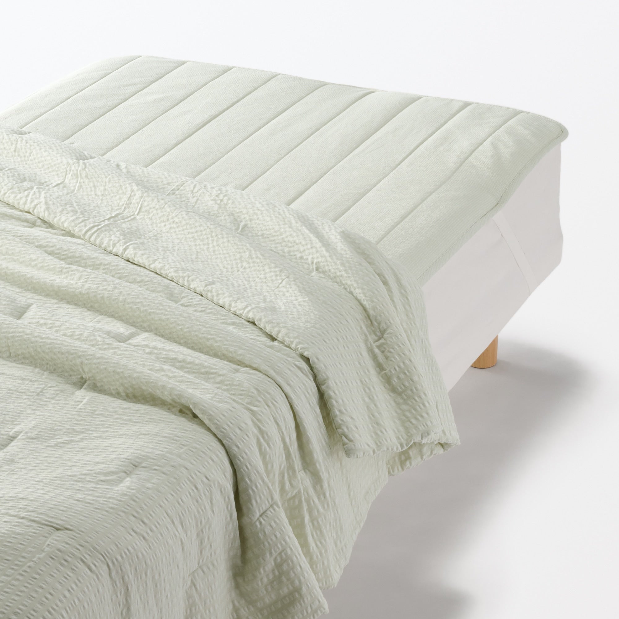 Cotton Seersucker Thin Duvet - Queen