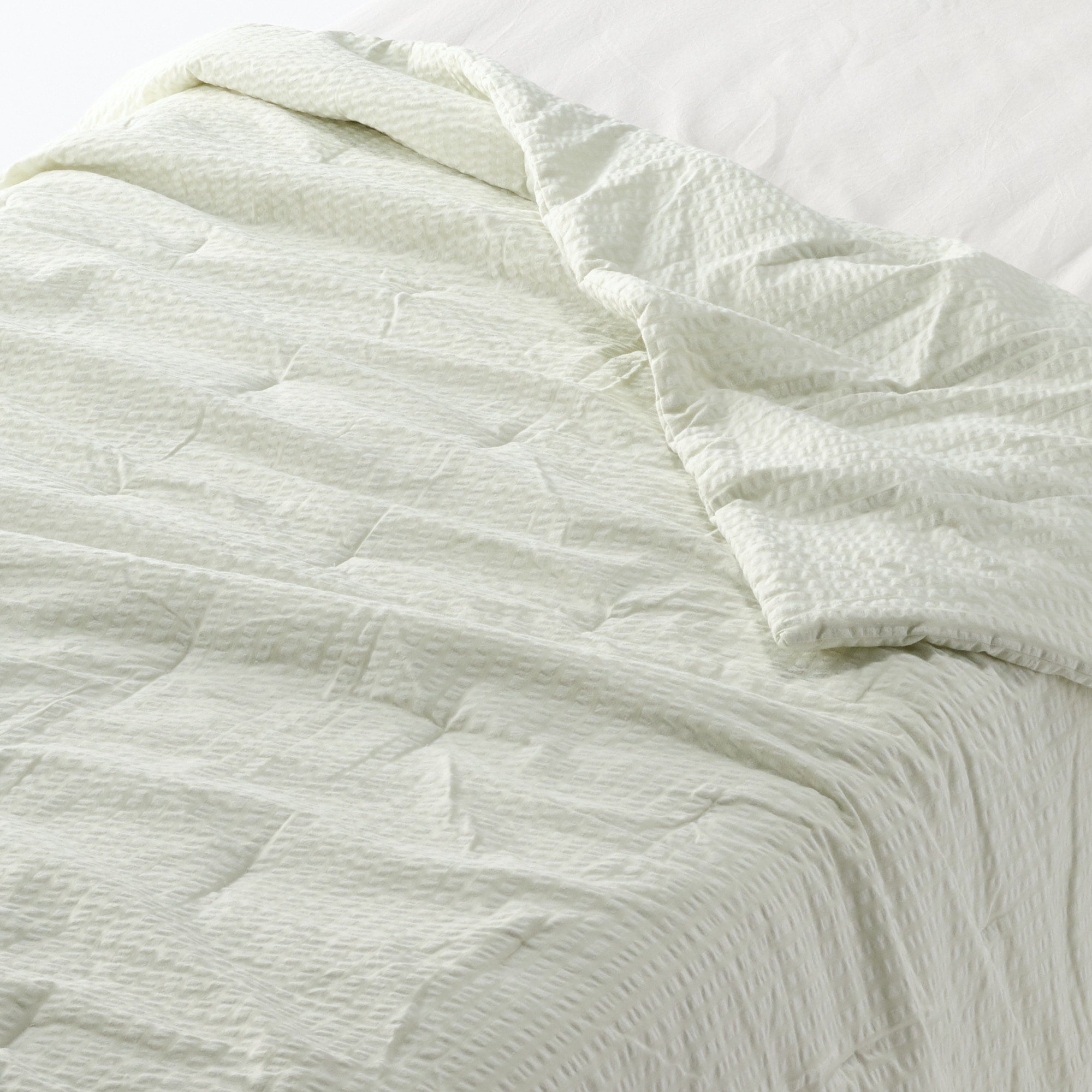 Cotton Seersucker Thin Duvet - Queen