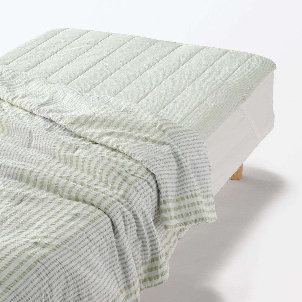 Cotton Seersucker Thin Duvet - Queen