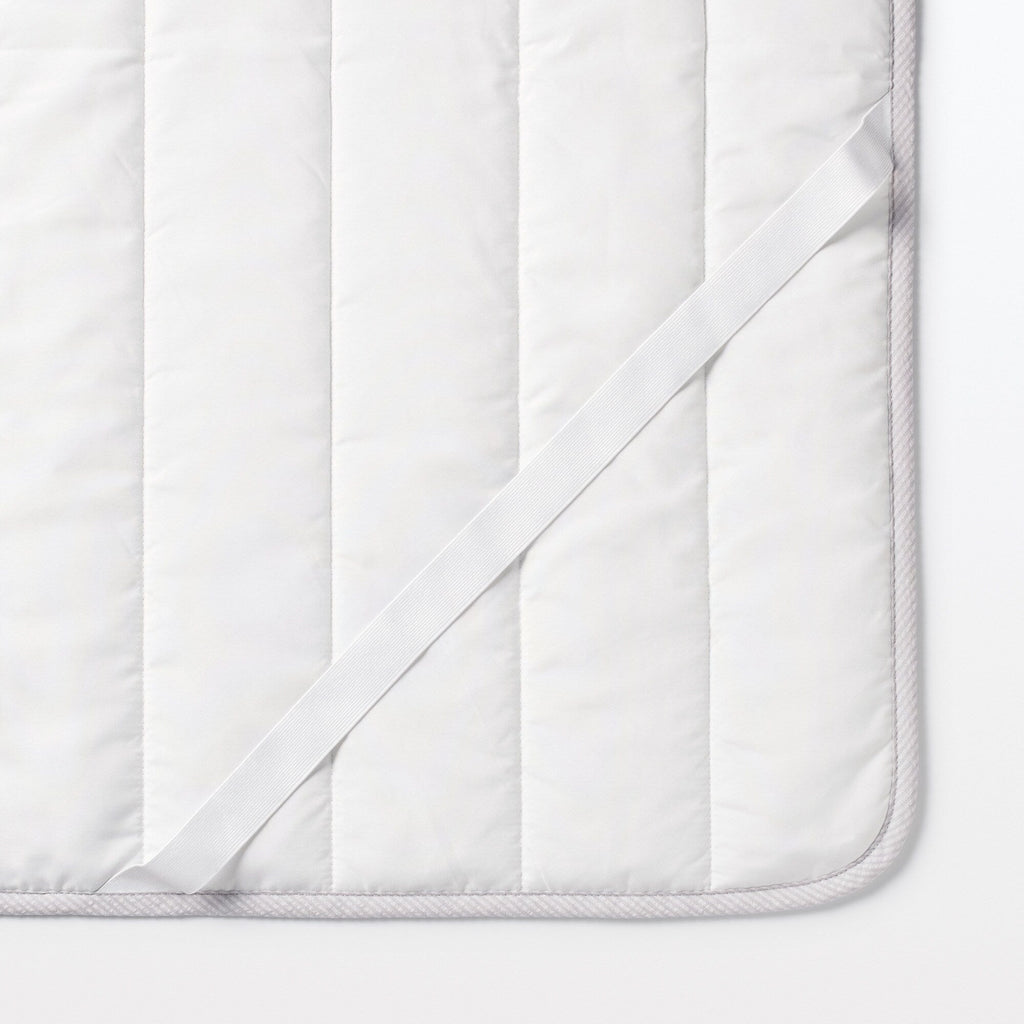 Cotton Seersucker Quilted Pad - King