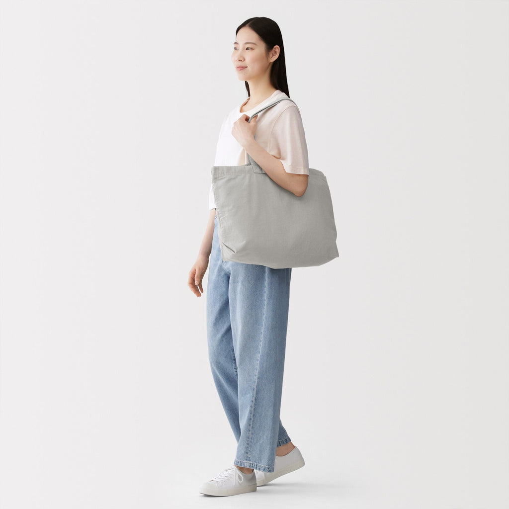 Cotton Wide Tote Bag