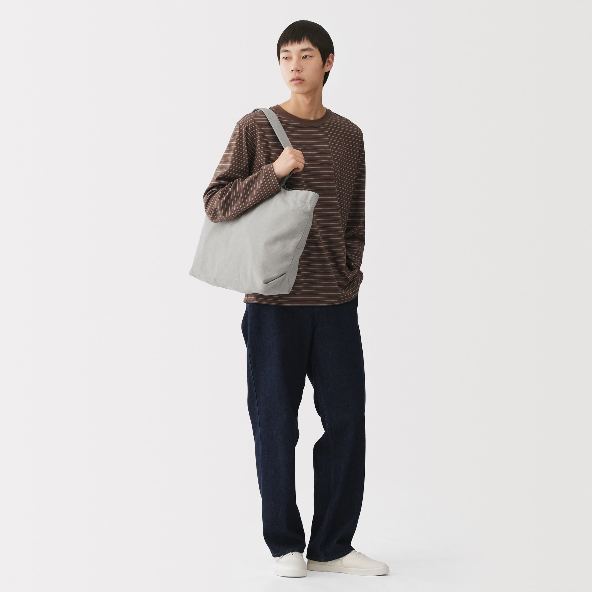 Cotton Wide Tote Bag