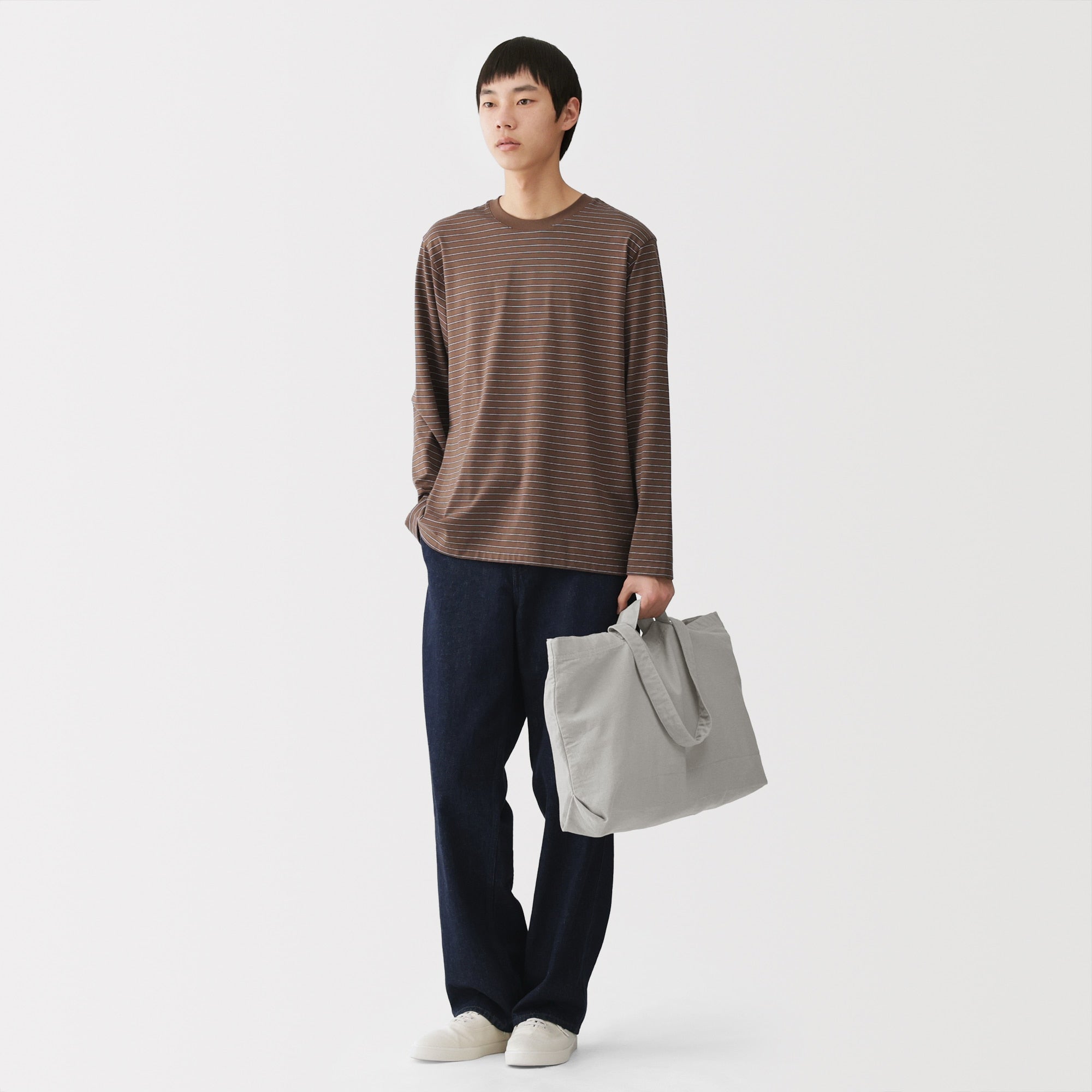Cotton Wide Tote Bag