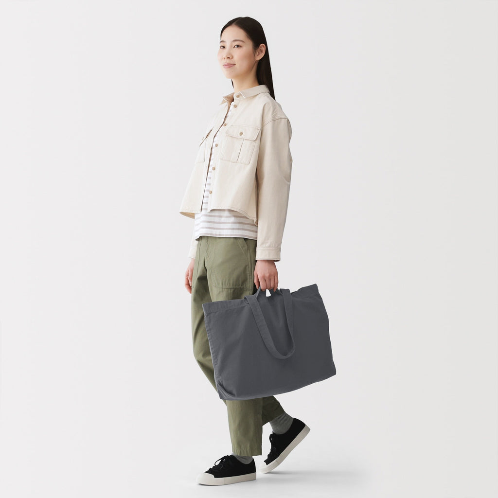 Cotton Wide Tote Bag