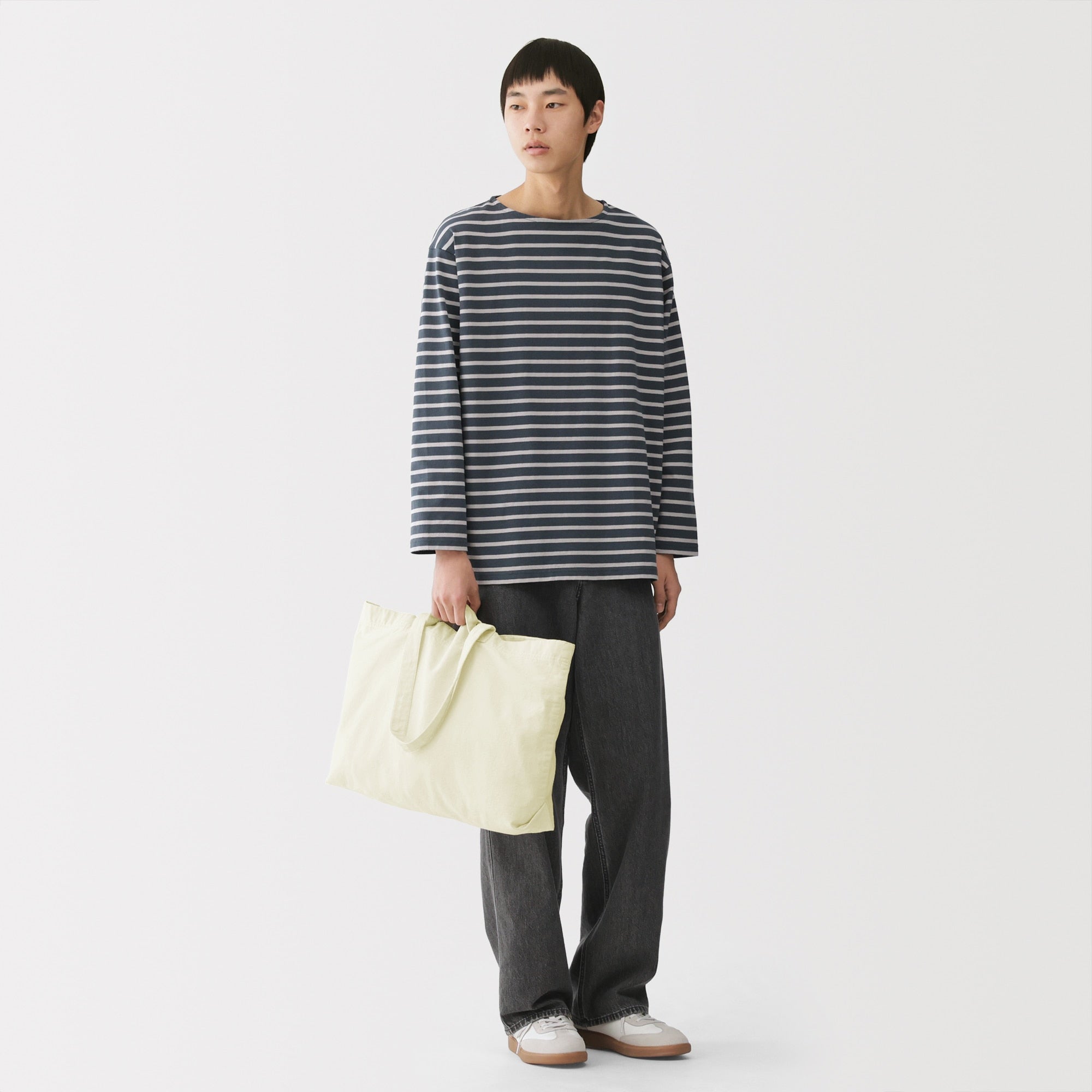 Cotton Wide Tote Bag