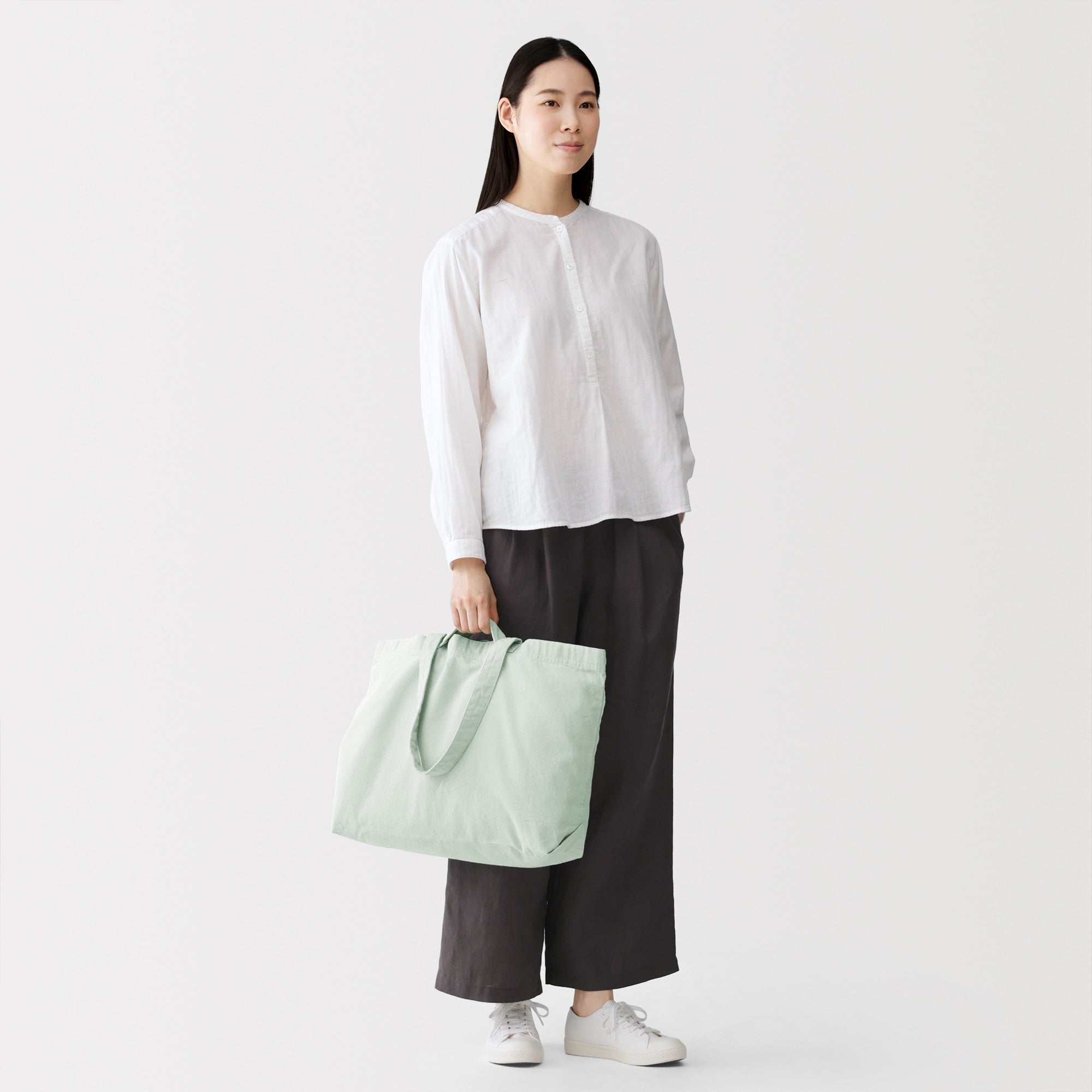 Cotton Wide Tote Bag