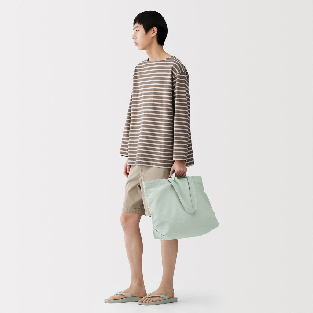 Cotton Wide Tote Bag