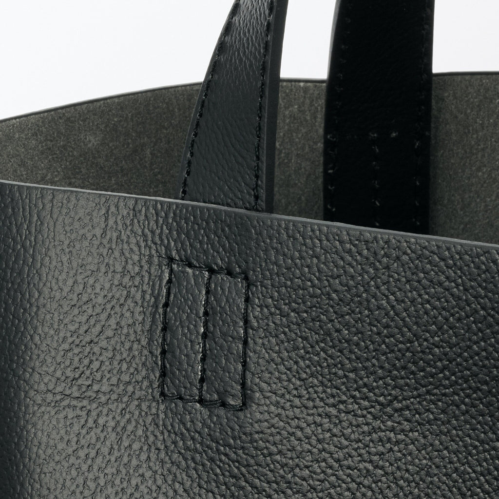 Tanned Leather Mini Tote Bag