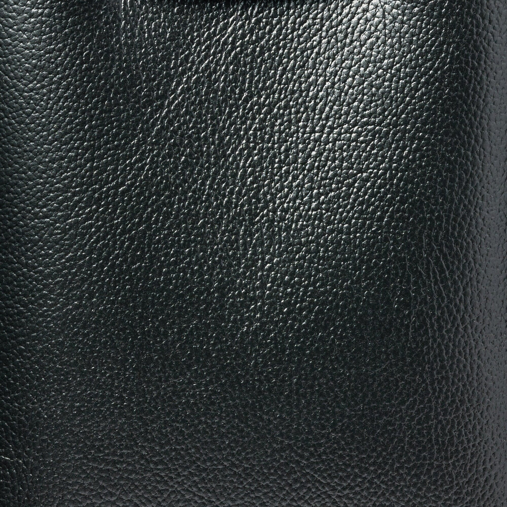 Tanned Leather Drawstring Bag