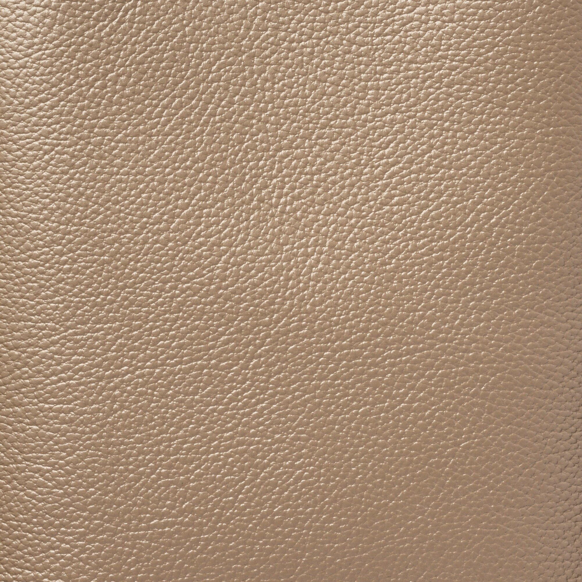 Tanned Leather Drawstring Bag