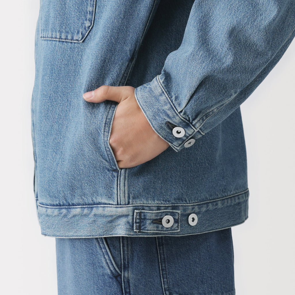 Kapok Blend Denim Blouson