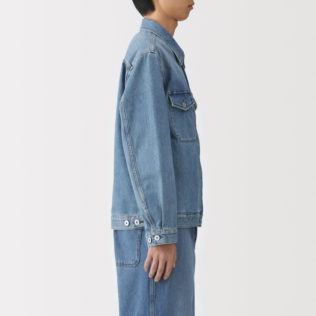 Kapok Blend Denim Blouson