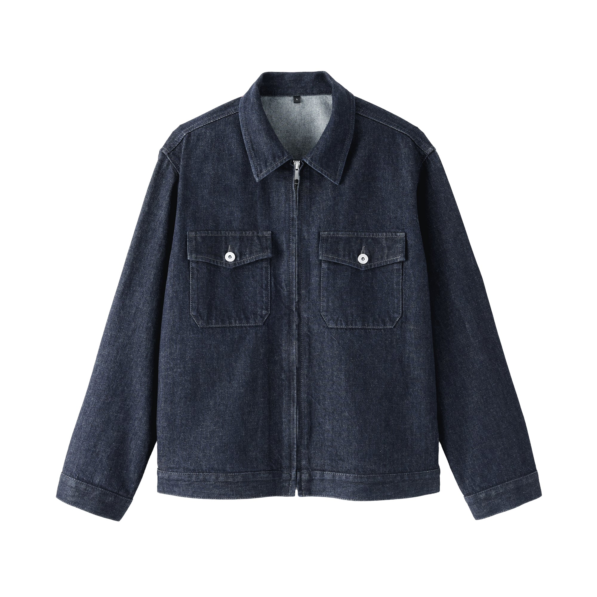 Kapok Blend Denim Blouson
