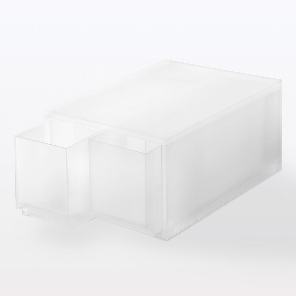 Polypropylene Case 2 Drawer - Deep W10.2 x D14.6 x H6.9