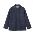Kapok Blend Denim Coverall Jacket
