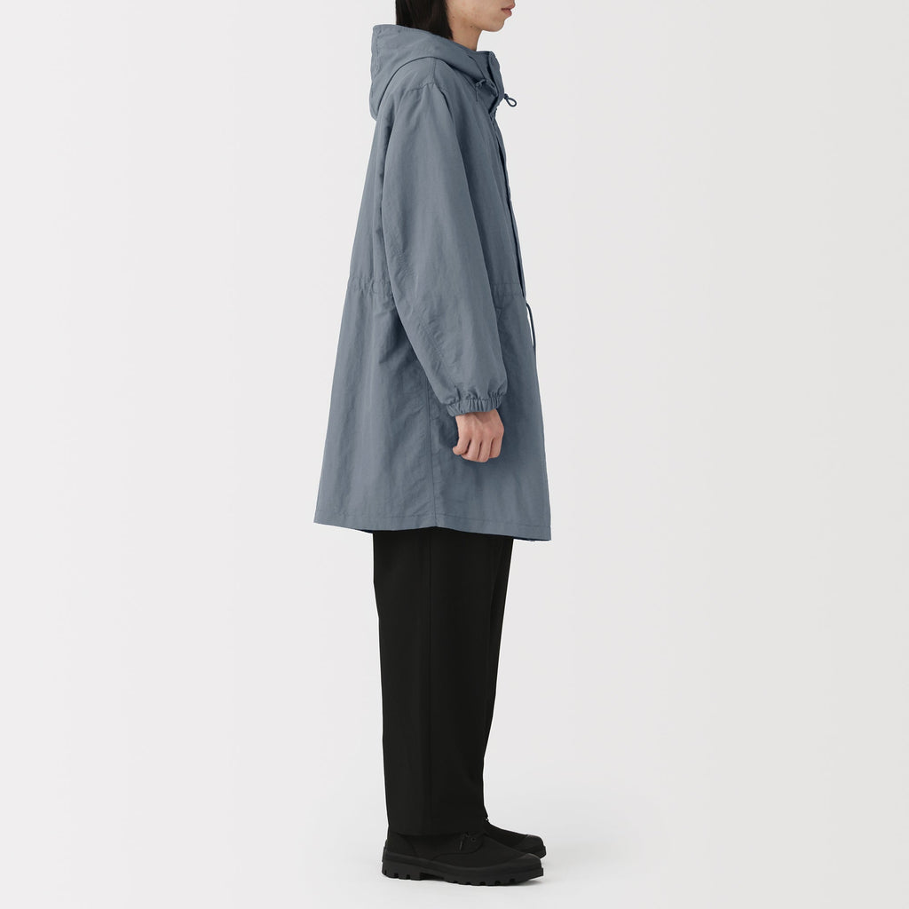 Water Repellent Hooded Coat