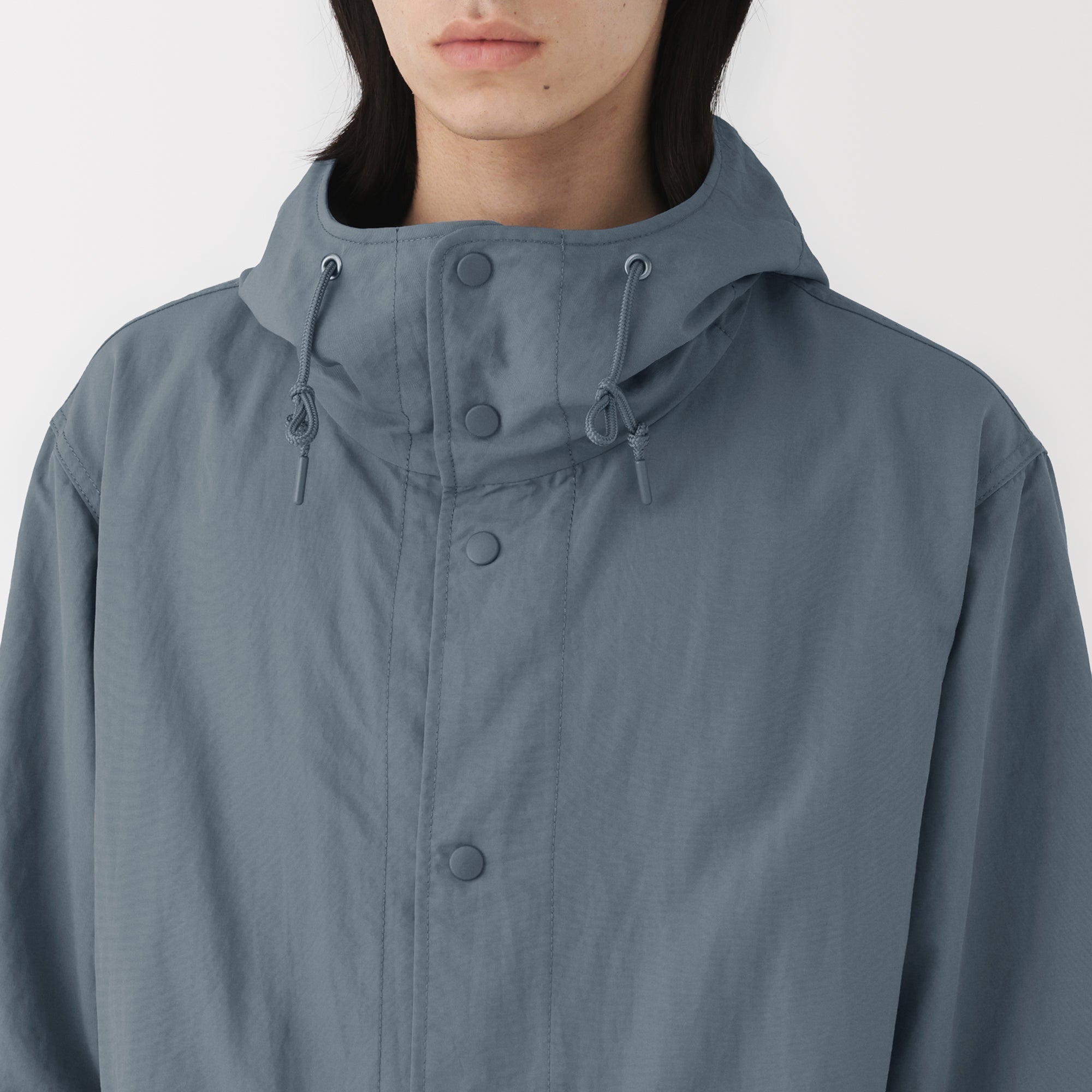 Water Repellent Hooded Coat
