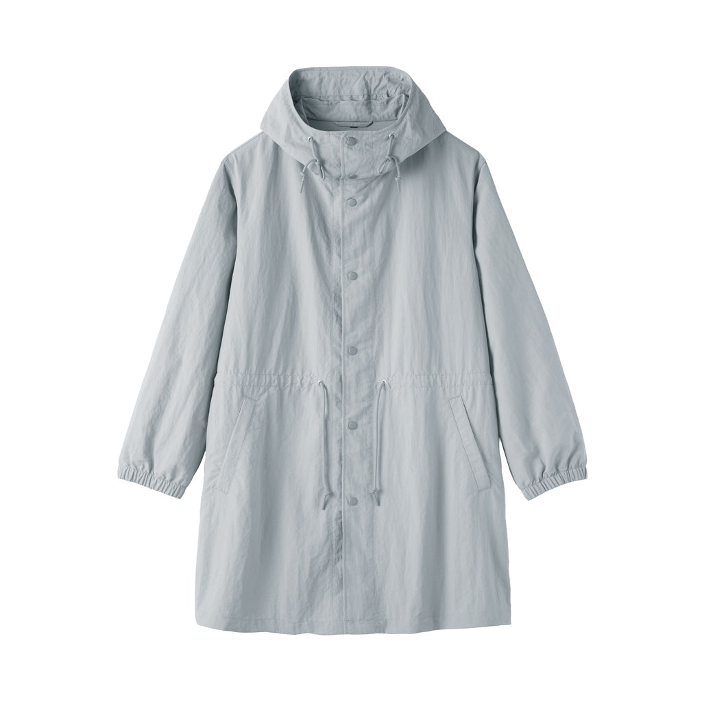 Water Repellent Hooded Coat