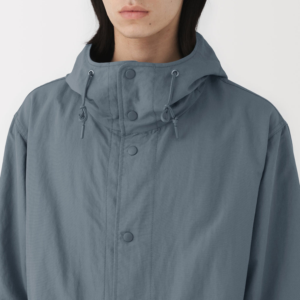 Water Repellent Hooded Coat