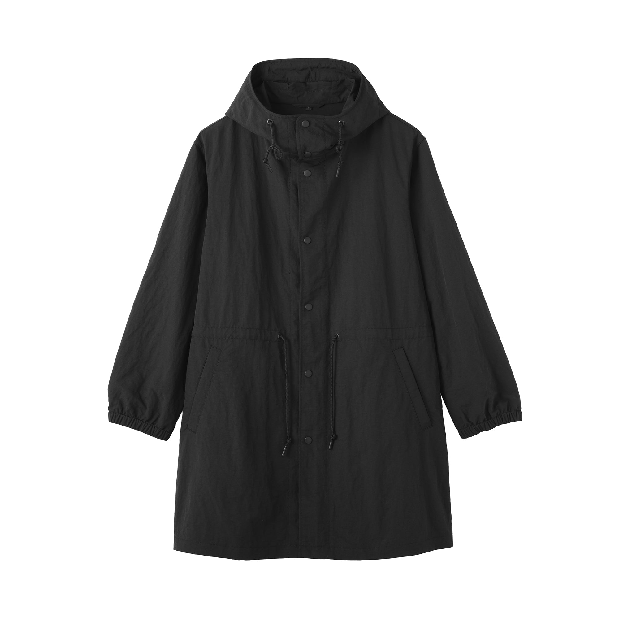 Water Repellent Hooded Coat