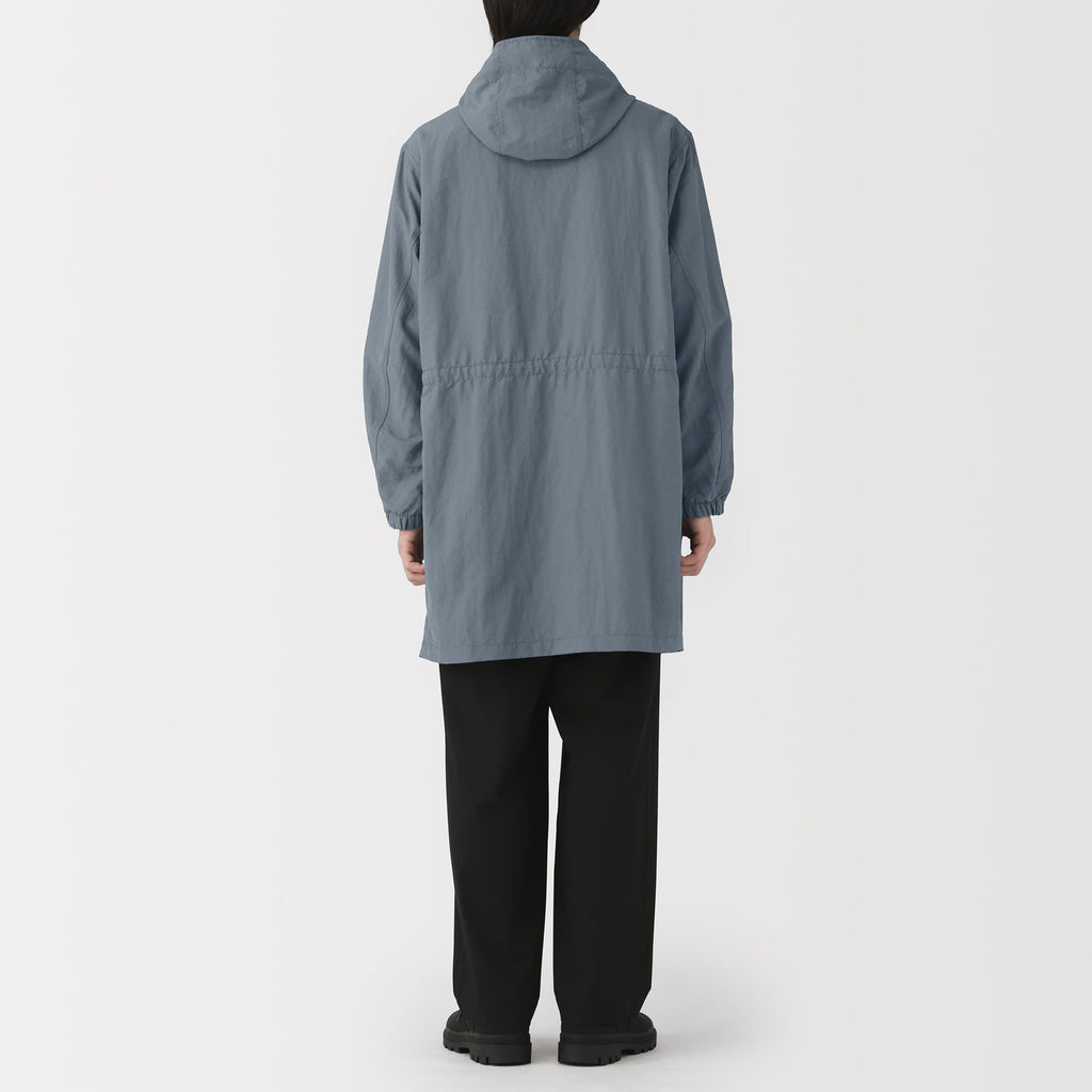 Water Repellent Hooded Coat