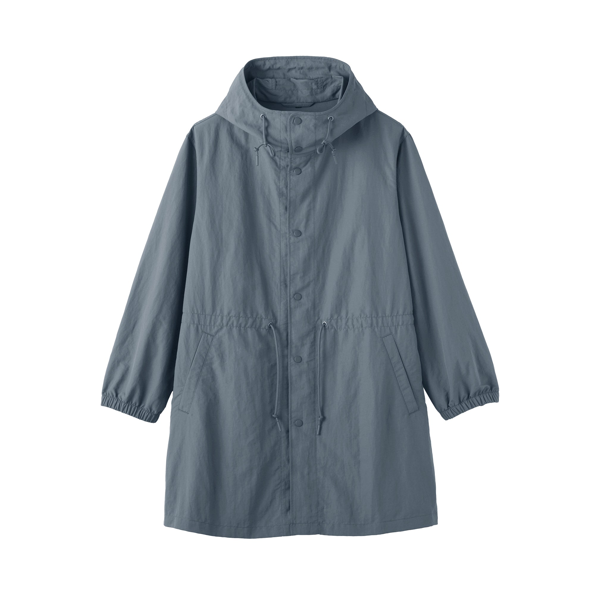 Water Repellent Hooded Coat