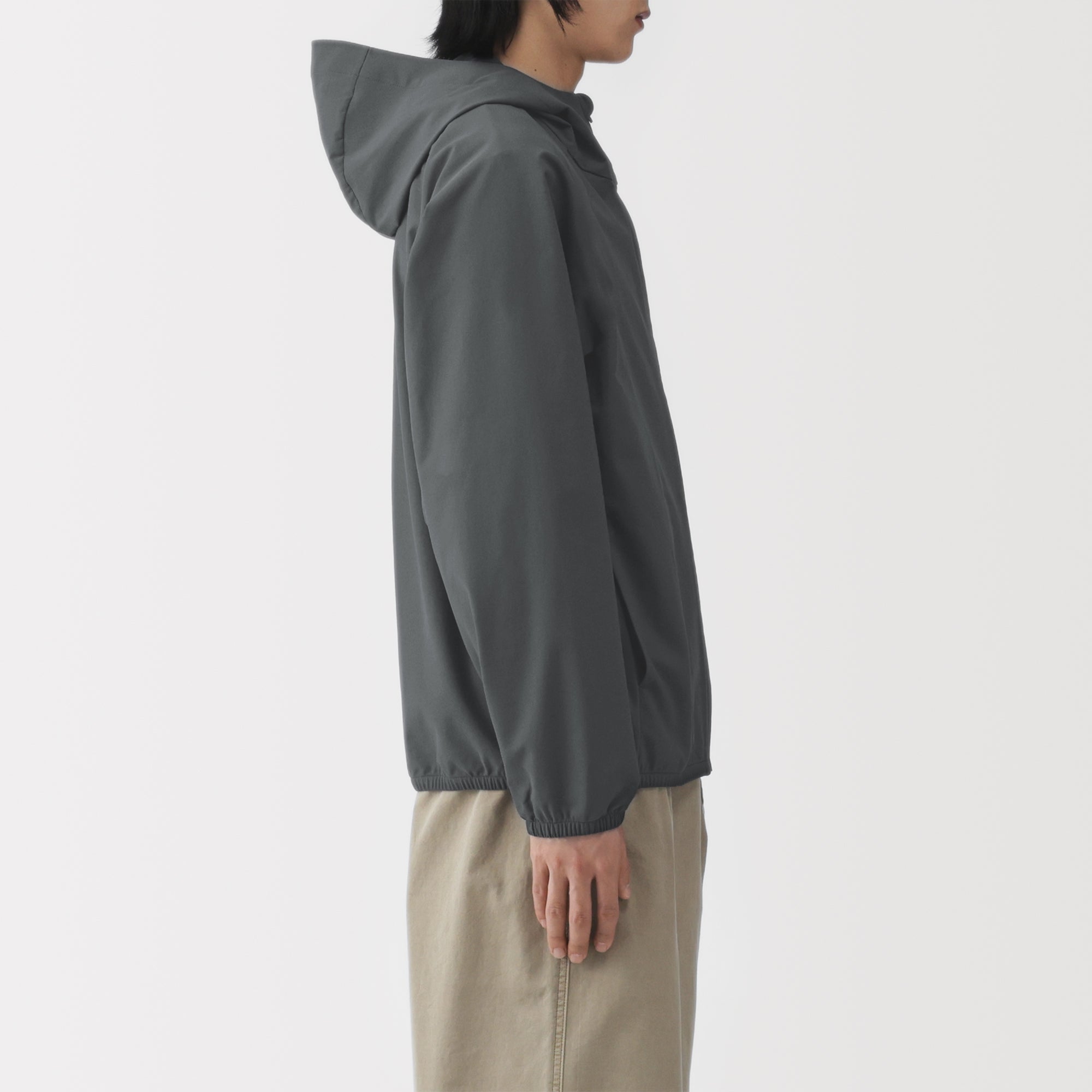 Water Repellent Zip Hoodie