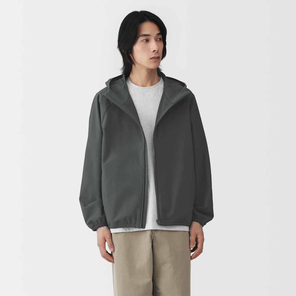 Water Repellent Zip Hoodie