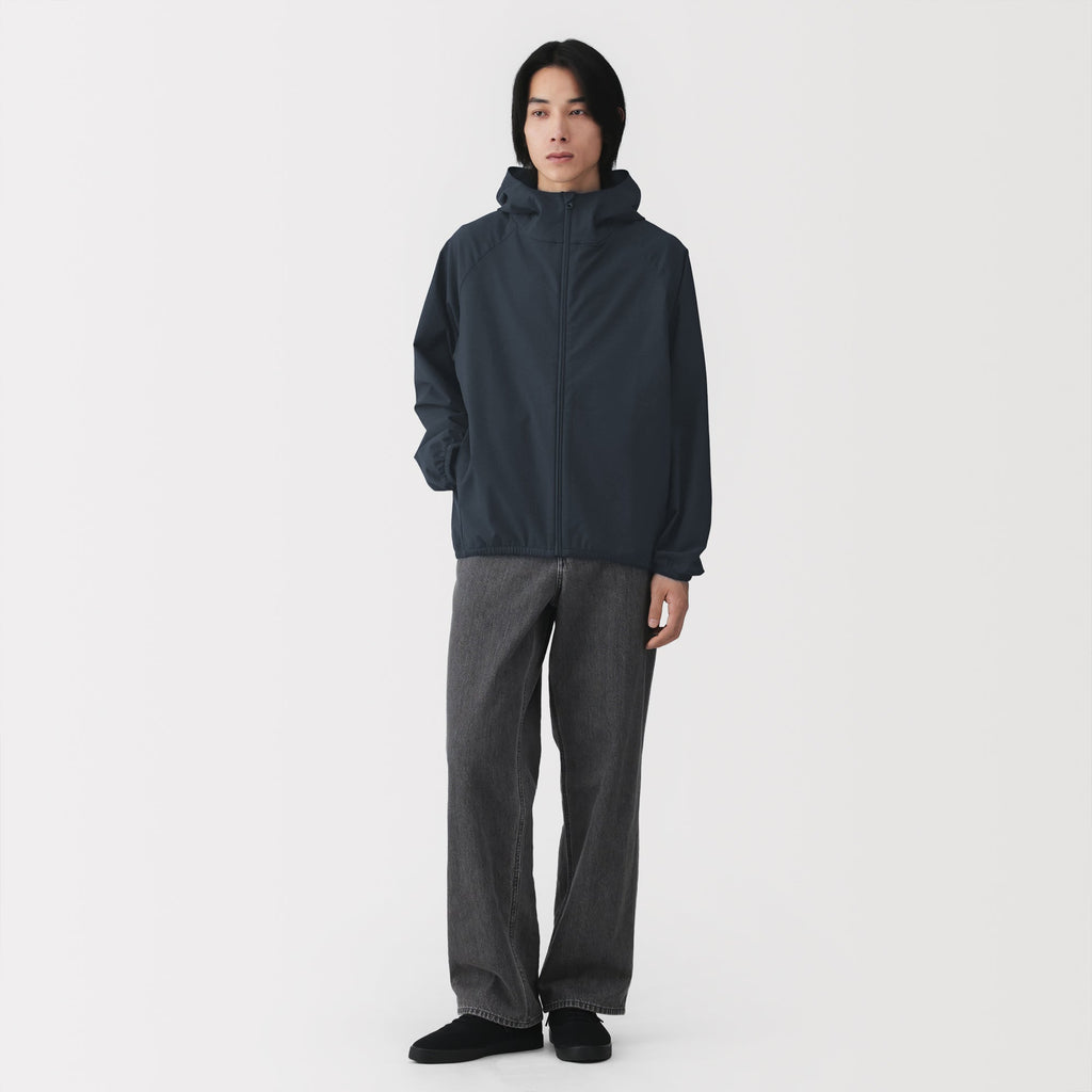 Water Repellent Zip Hoodie