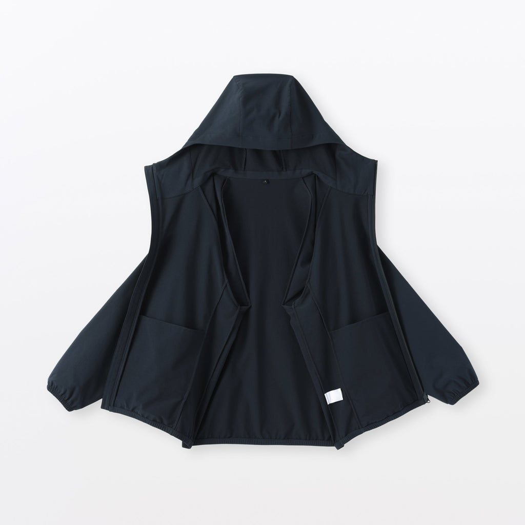 Water Repellent Zip Hoodie