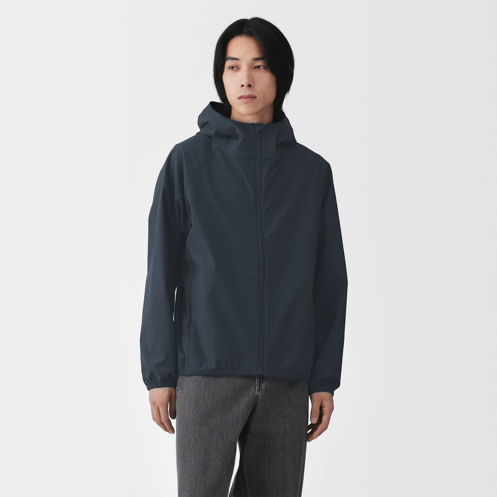 Water Repellent Zip Hoodie