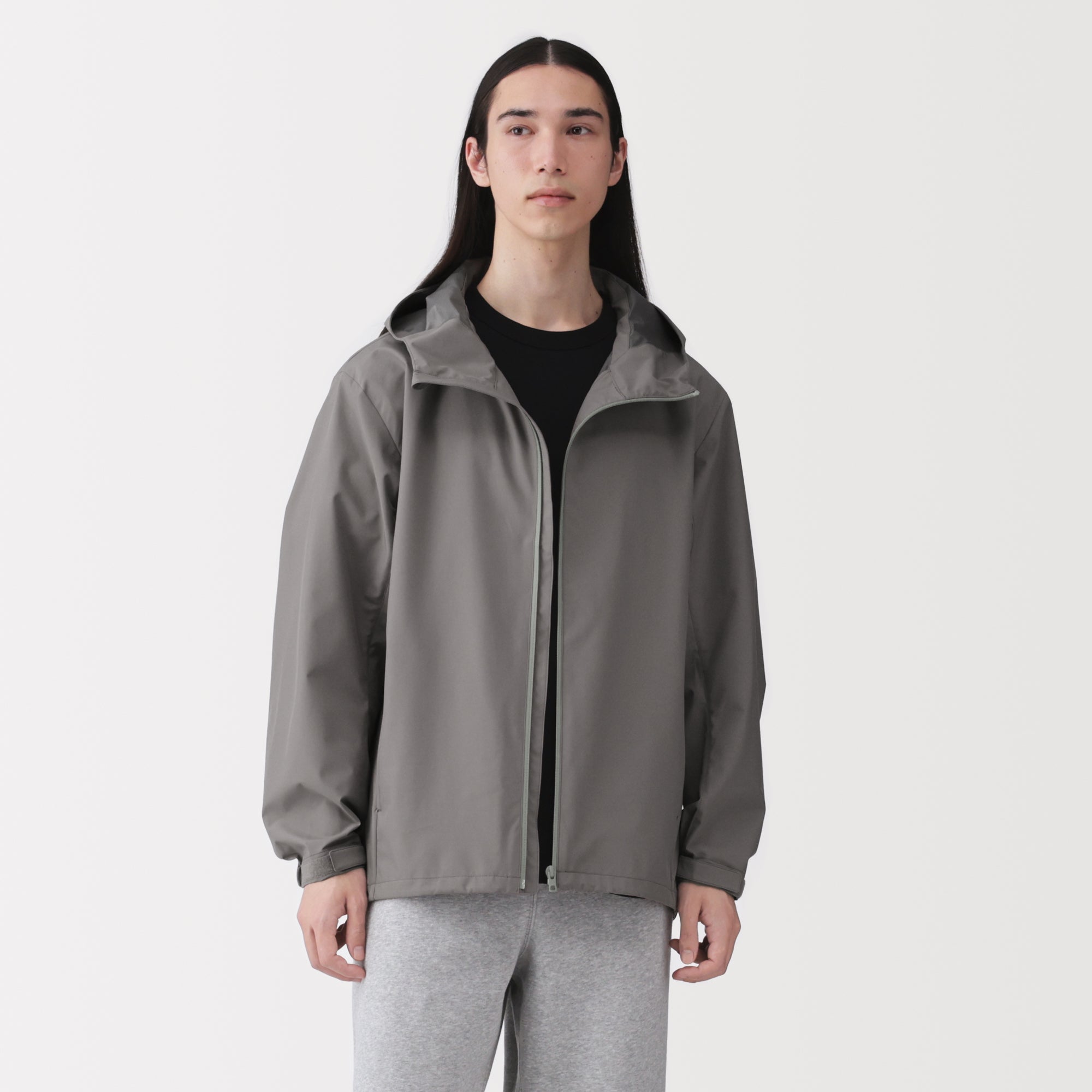 Water Repellent Hooded Jacket