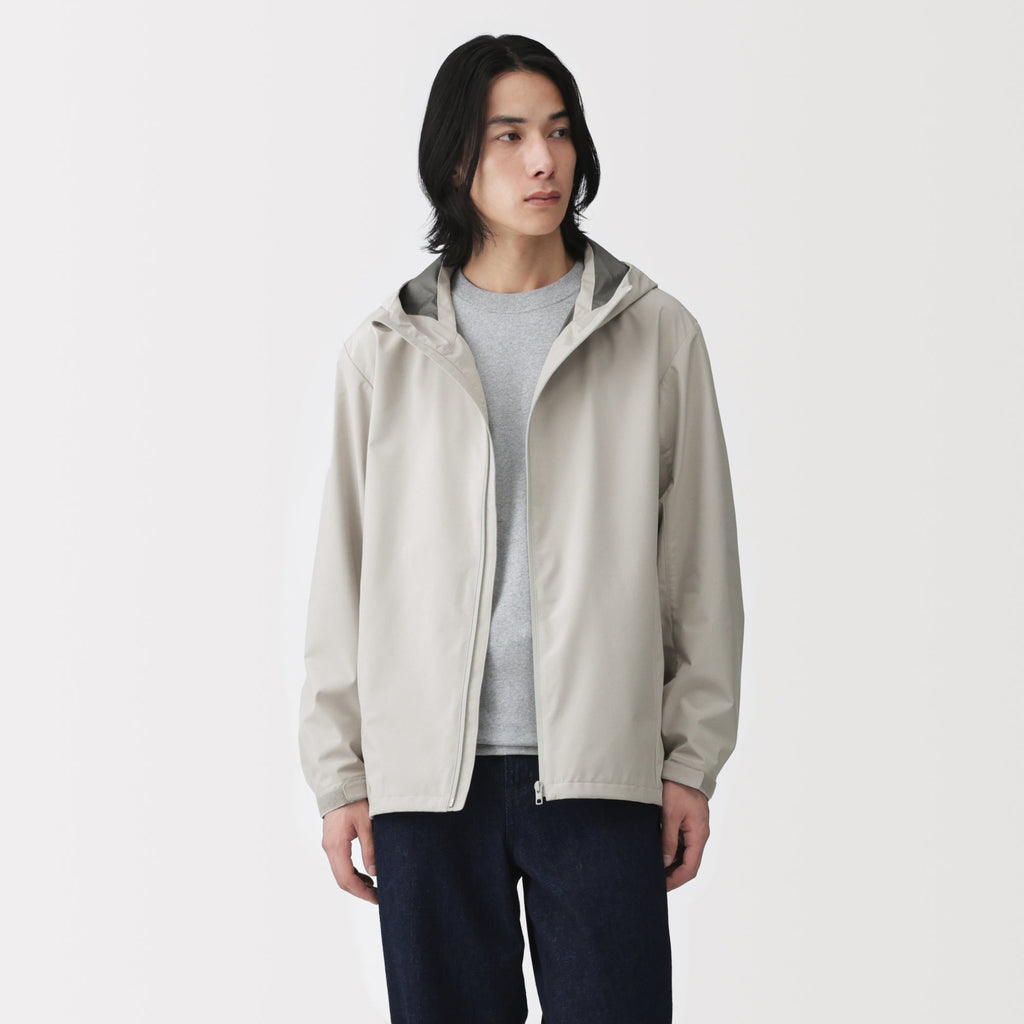 Water Repellent Hooded Jacket
