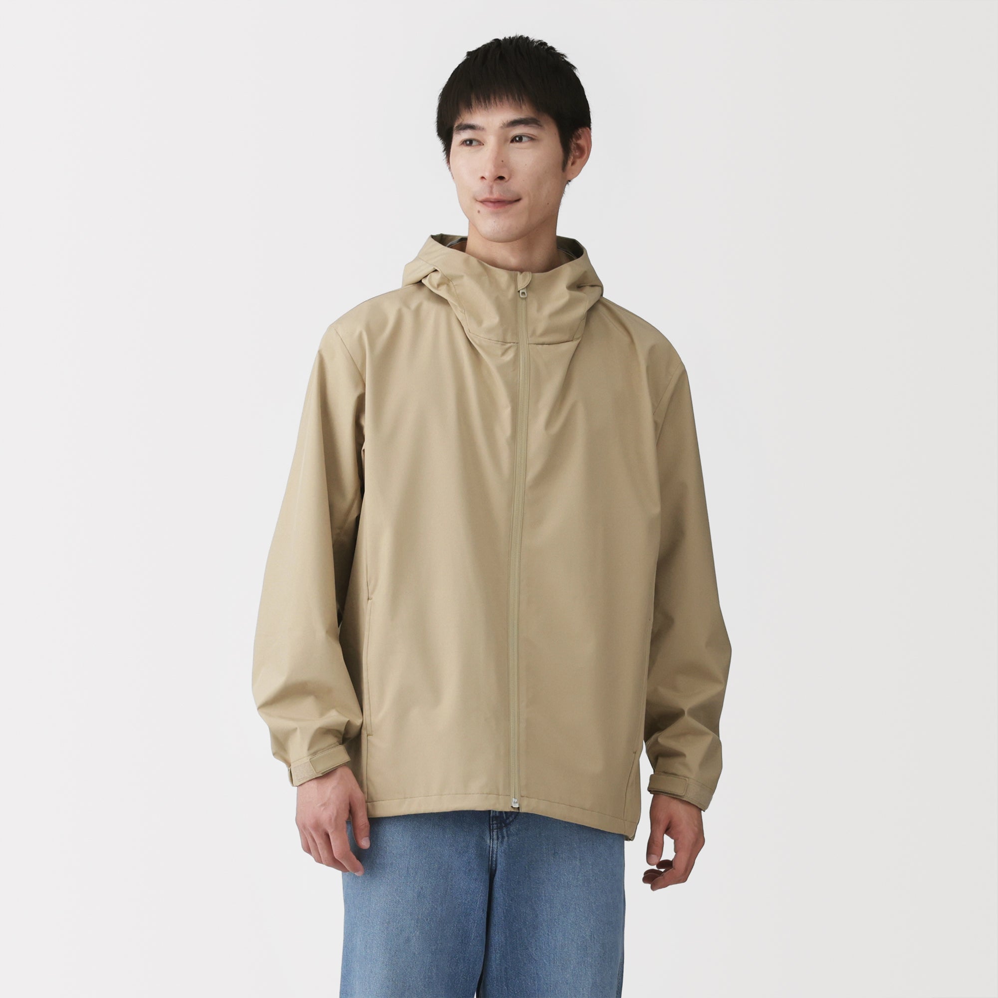 Water Repellent Hooded Jacket