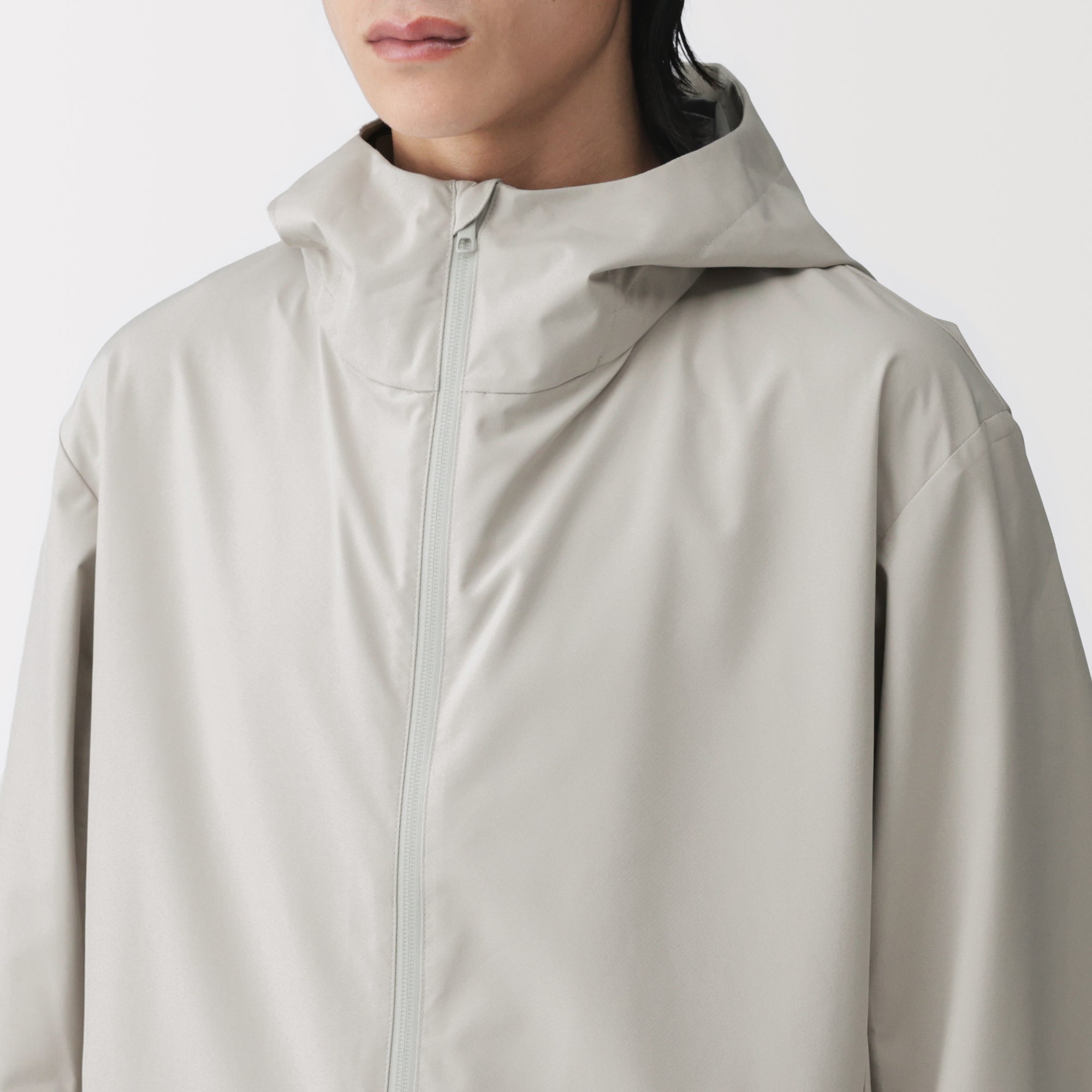 Water Repellent Hooded Jacket