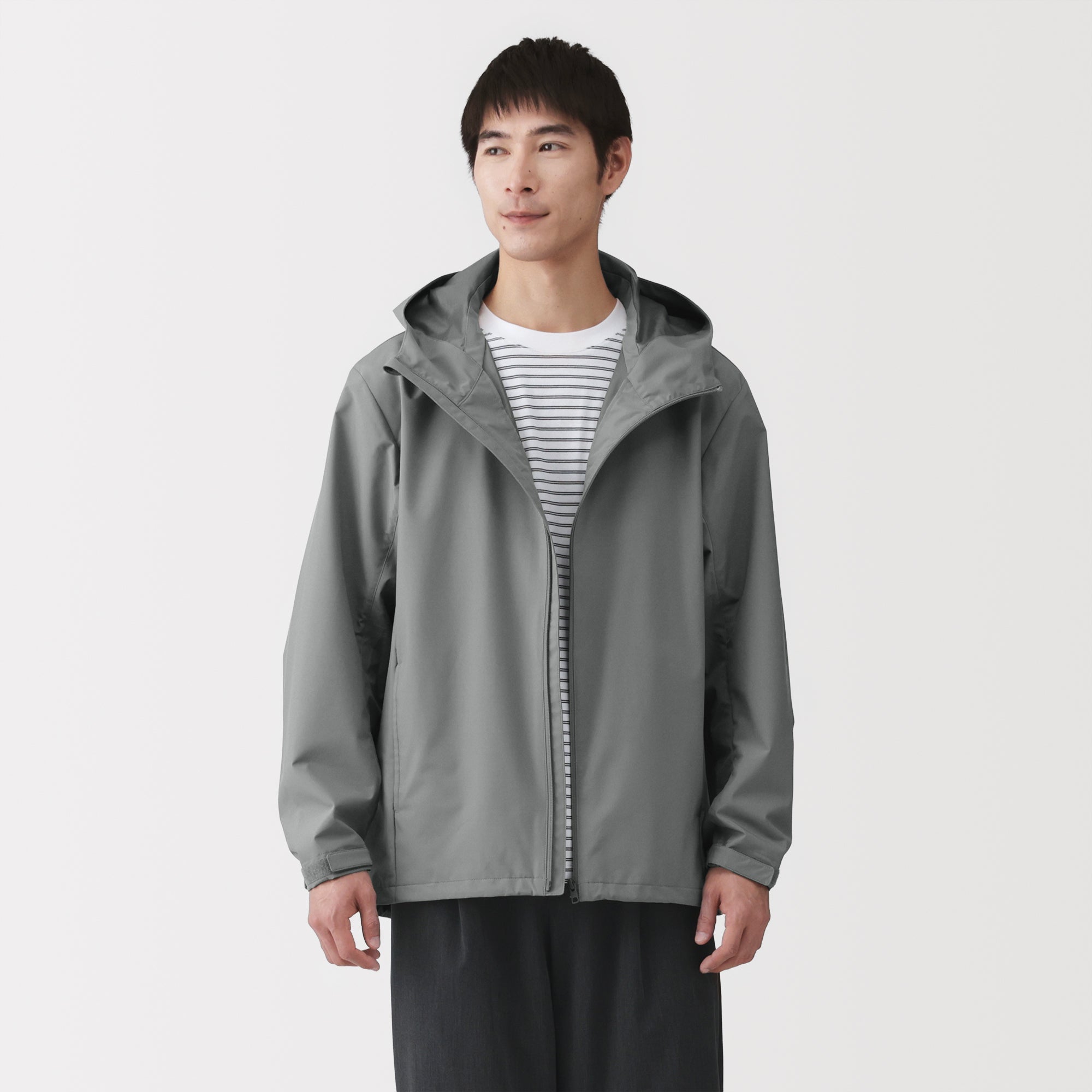 Water Repellent Hooded Jacket