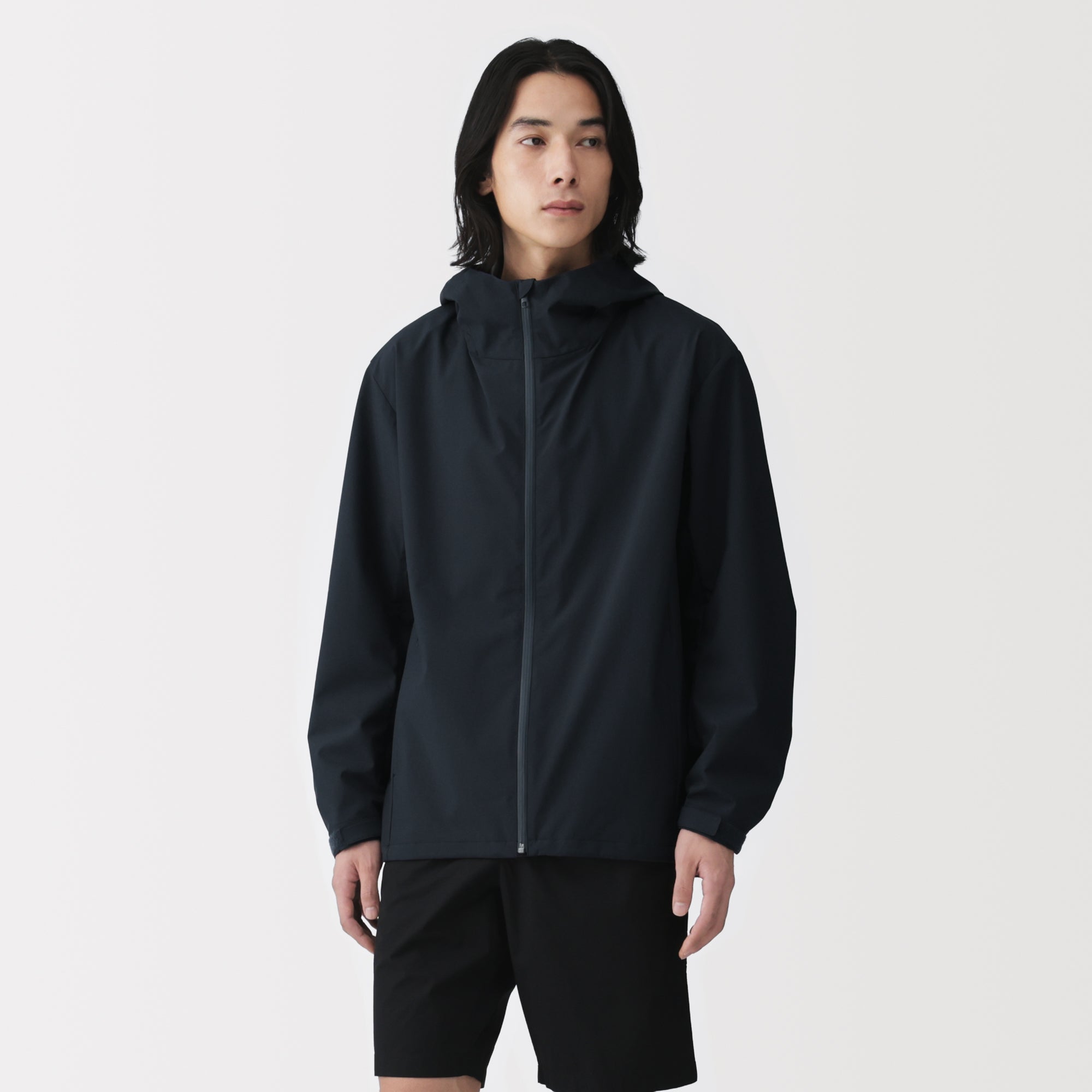 Water Repellent Hooded Jacket