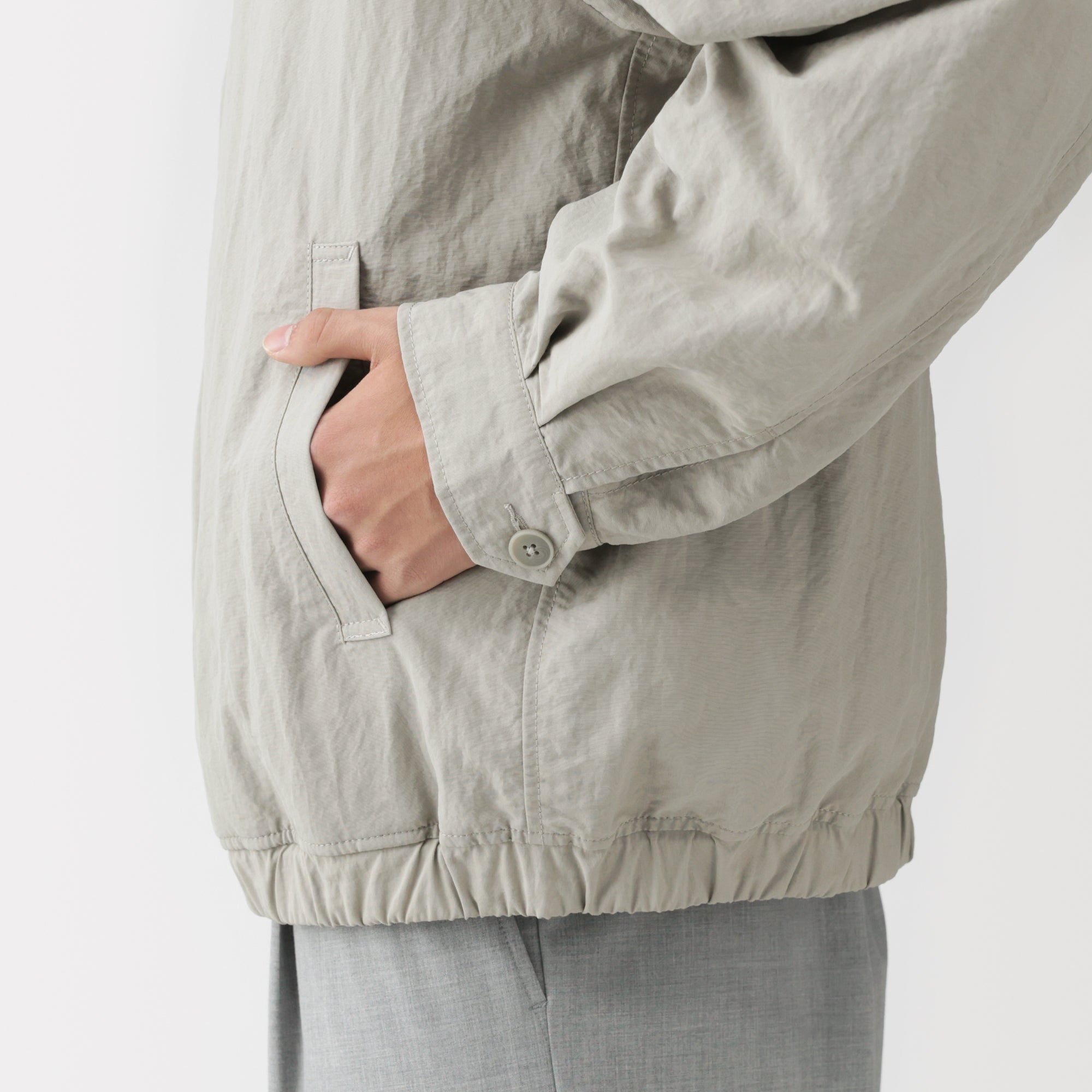 Water Repellent Zip-Up Jacket
