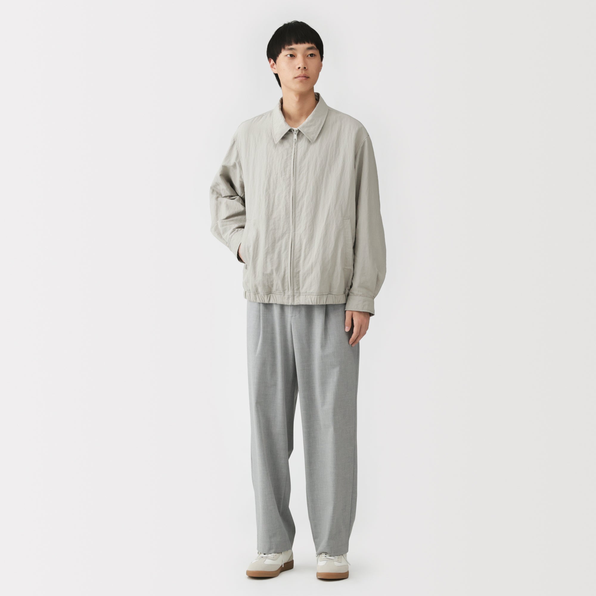 Water Repellent Zip-Up Jacket