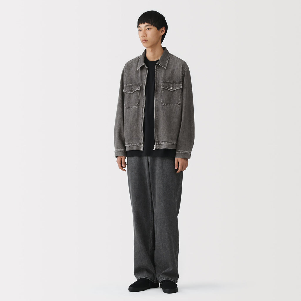 Kapok Blend Denim Blouson