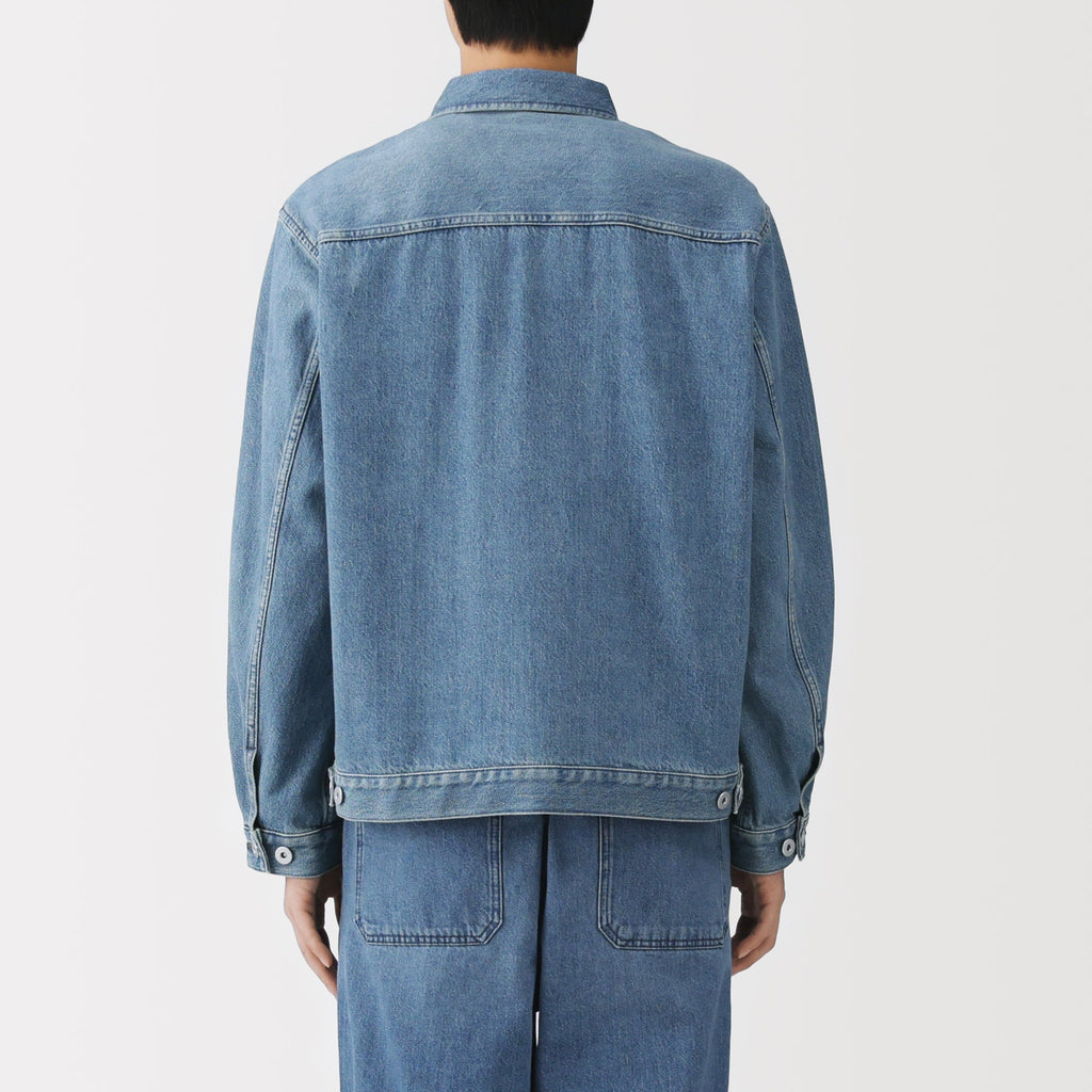 Kapok Blend Denim Blouson