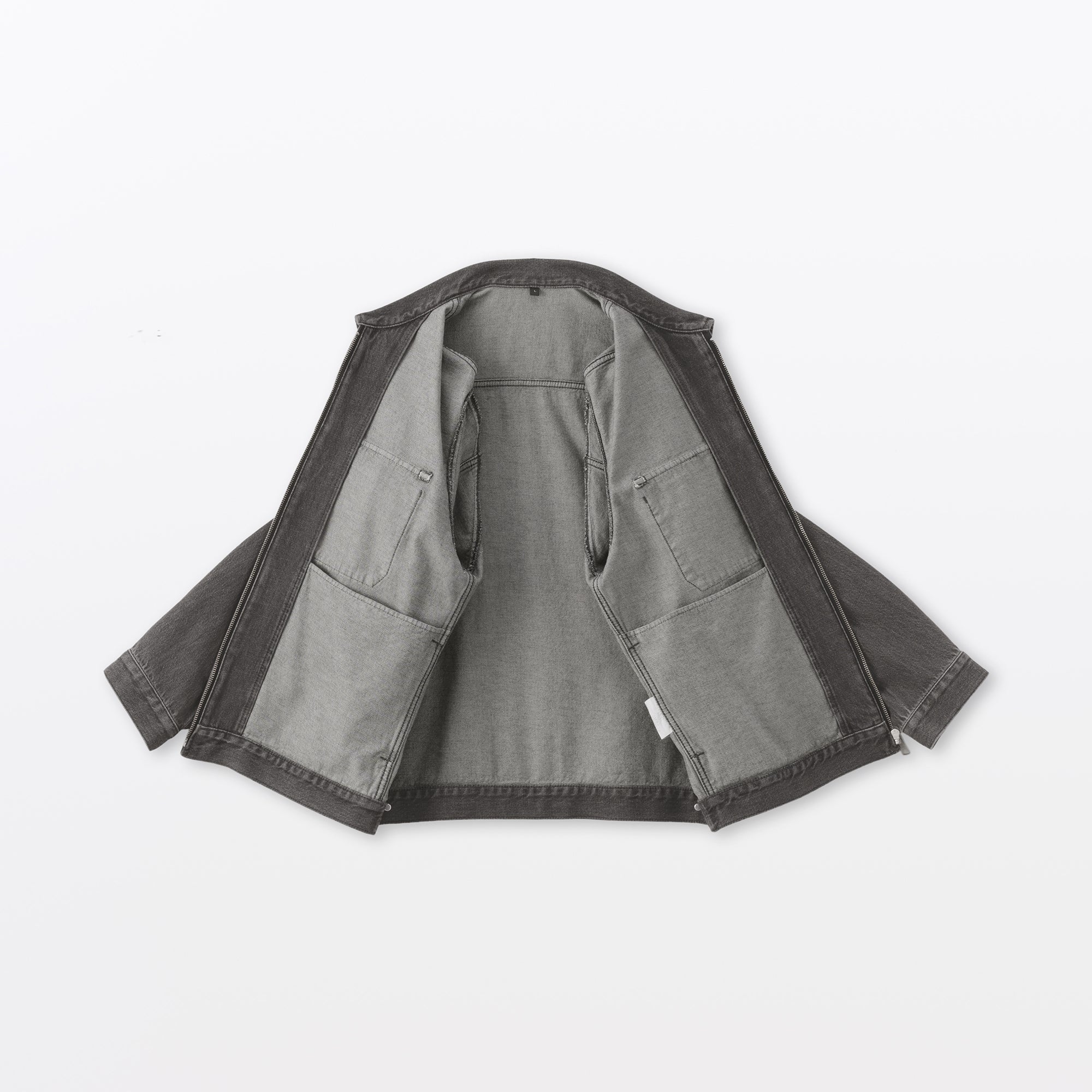 Kapok Blend Denim Blouson